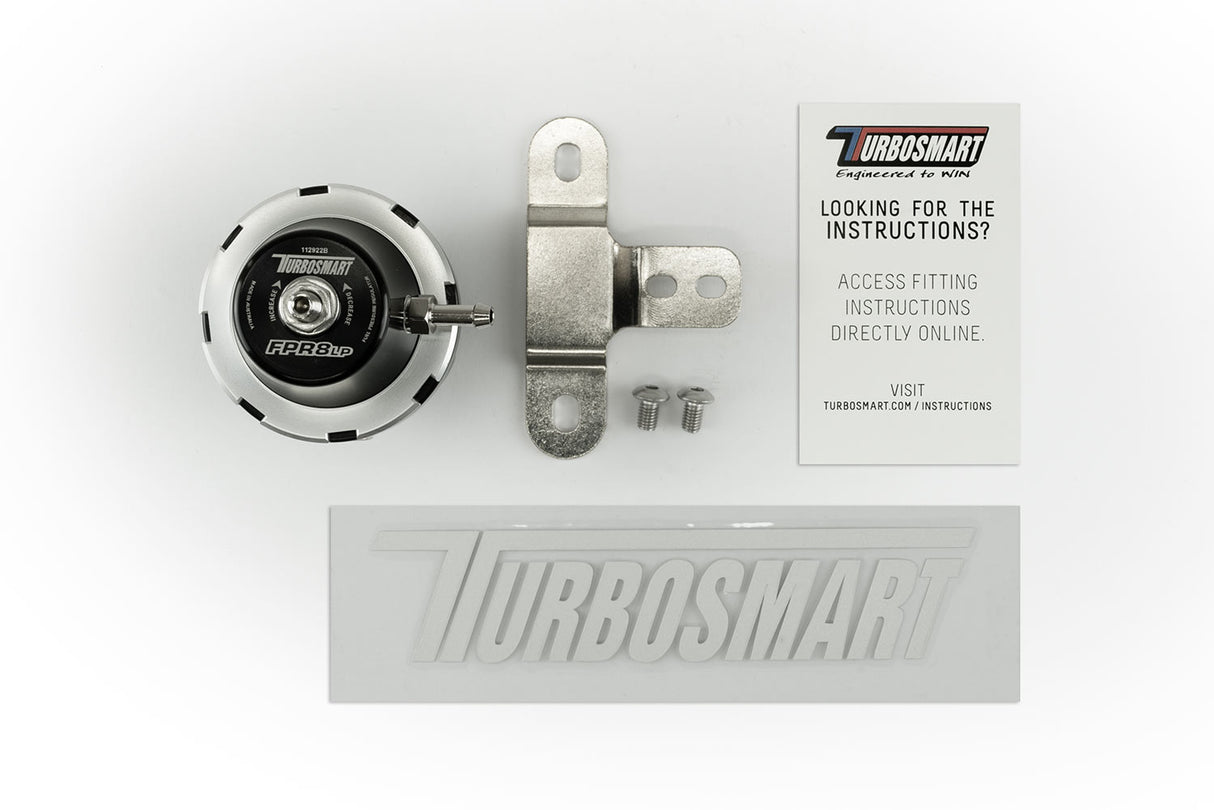 Turbosmart Turbosmart FPR8 LP - Fuel Pressure Regulator - Black – Image 4