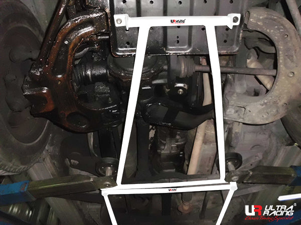Ultra Racing 4-Point Front Lower Brace for Daihatsu Feroza F300