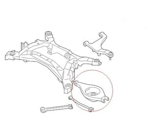 Nissan 350Z (2002-2009) Rear Spring Bucket Suspension Arm Bushes