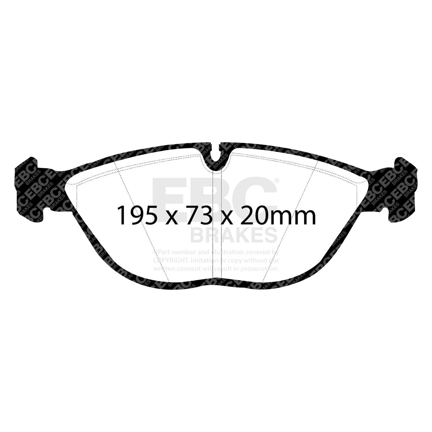 EBC Brakes Pad and Disc Kit (PD14KF029) Image 4