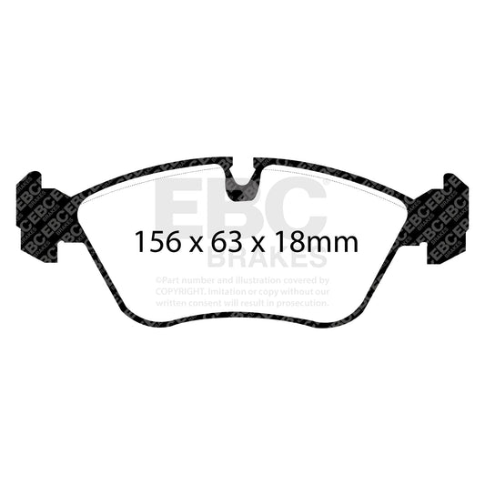EBC Brakes Pad and Disc Full vehicle Kit (PD40K2067)