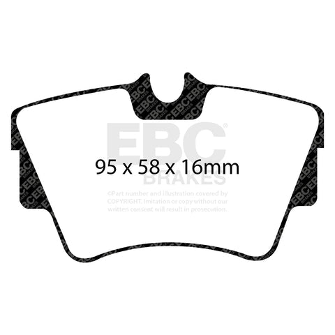 EBC Brakes Pad and Disc Full vehicle Kit (PD40K1413)