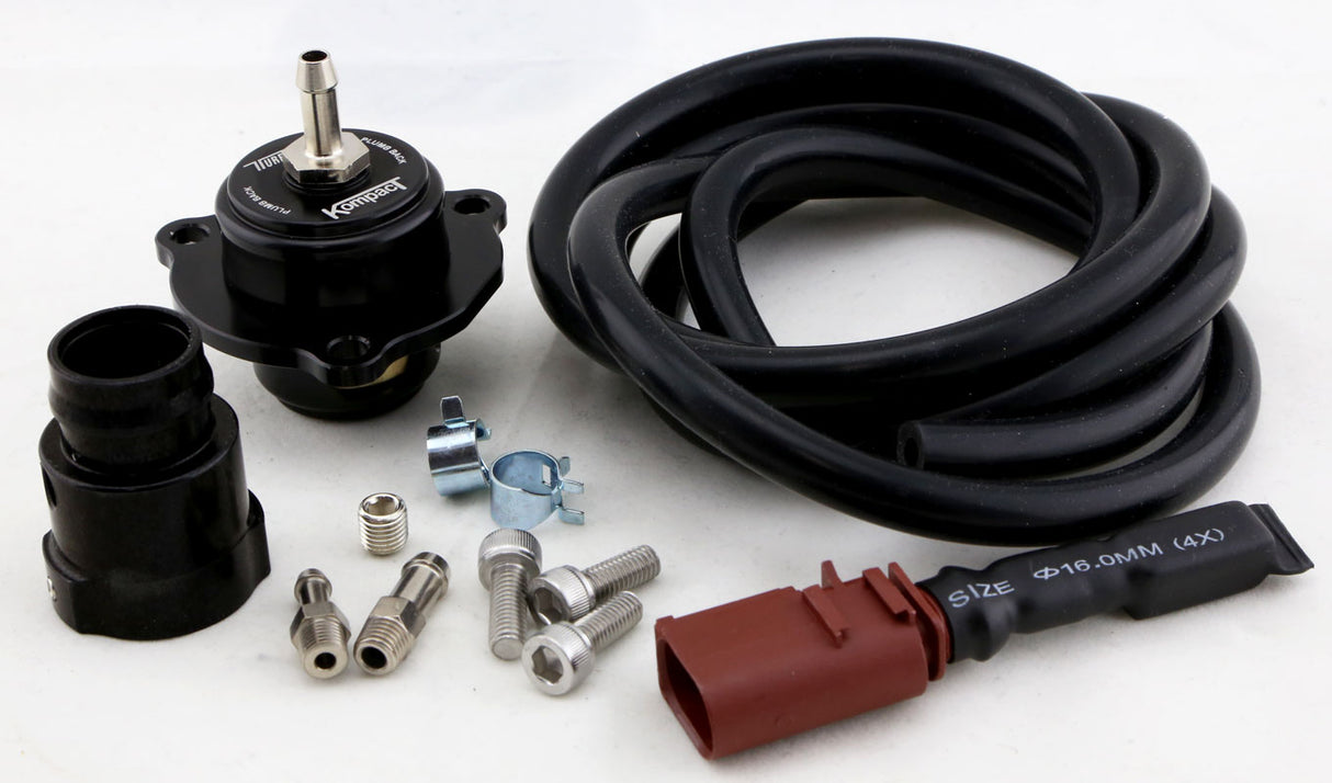 Turbosmart Turbosmart BOV Kompact PlumBack - Shortie - VAG 2.0TS/TSFI