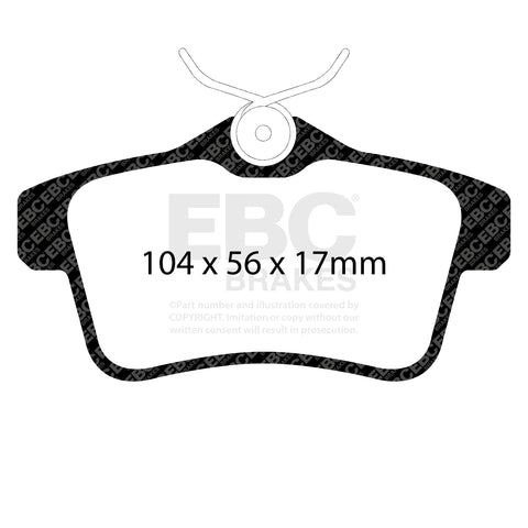 EBC Brakes Pad and Disc Kit (PDKR729) Image 2