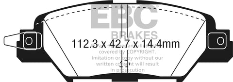 EBC Brakes Pad and Disc Kit (PD13KR685) Image 4