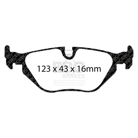 EBC Brakes Pad and Disc Kit (PD01KR128) Image 2