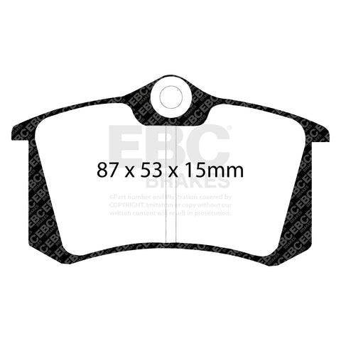 EBC Brakes Pad and Disc Kit (PDKR719) Image 4