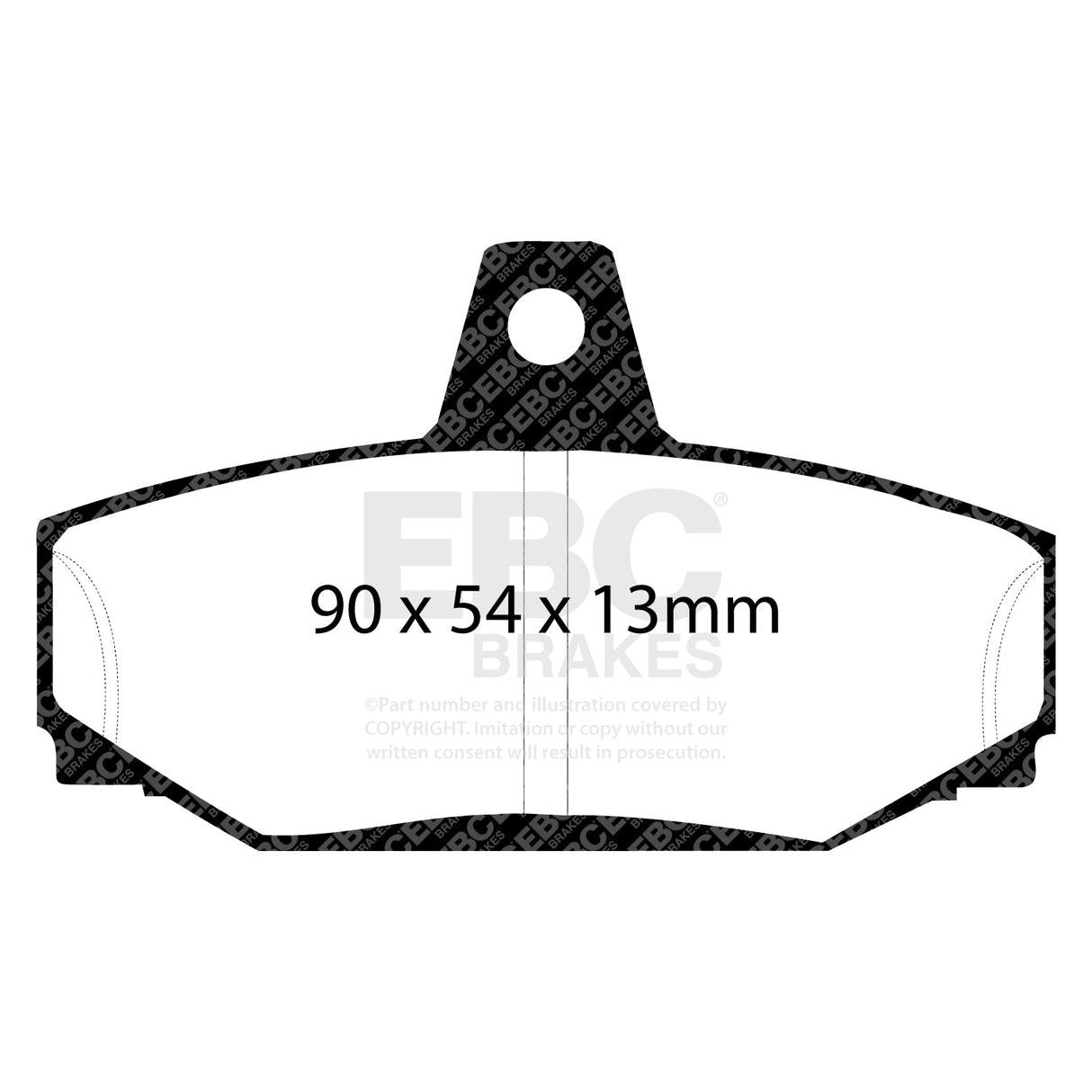 EBC Brakes Pad and Disc Kit (PDKR1006) Image 2