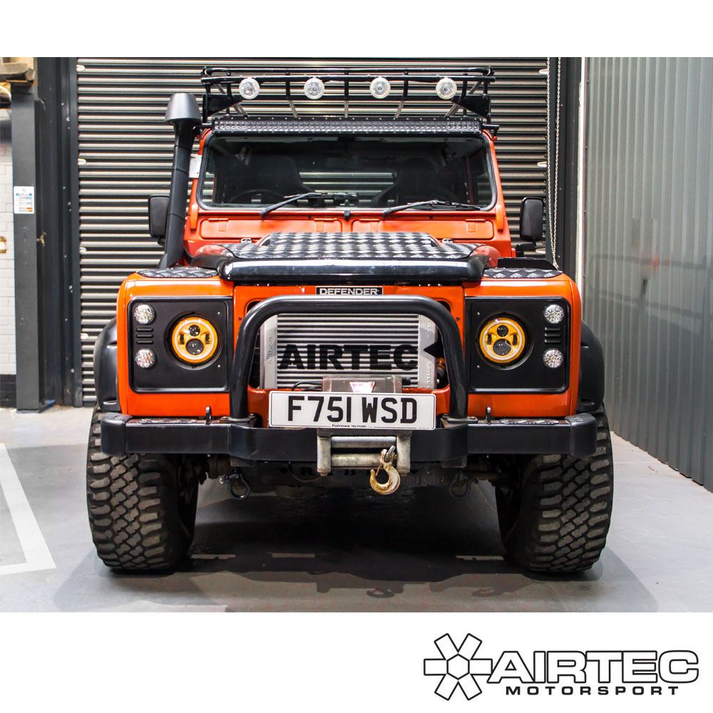 AIRTEC Motorsport Front Mount Intercooler Upgrade for Land Rover Defender 300 Image 6
