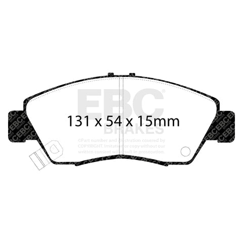 EBC Brakes Pad and Disc Kit (PD01KF677) Image 4