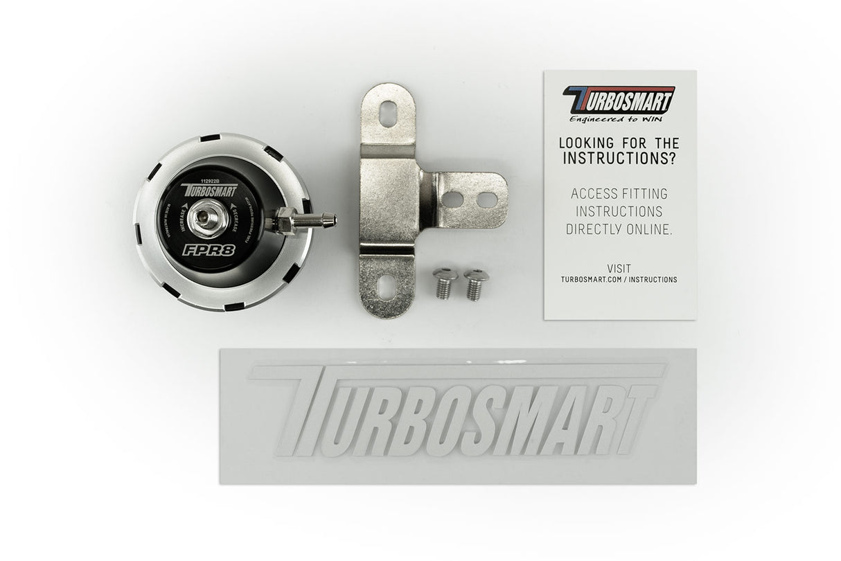 Turbosmart Turbosmart FPR8 - Fuel Pressure Regulator - Black – Image 4