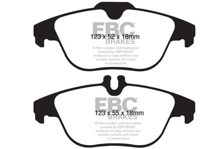 EBC Brakes Pad and Disc Kit (PDKR576) Image 1