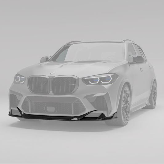 Revozport BMW X5M F95 PRE LCI Carbon Fiber Front Lip