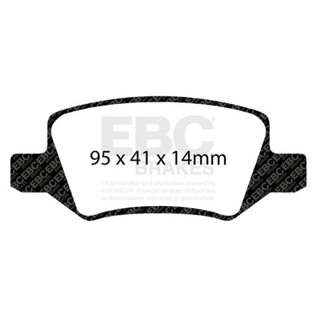 EBC Brakes Pad and Disc Kit (PDKR565) Image 1