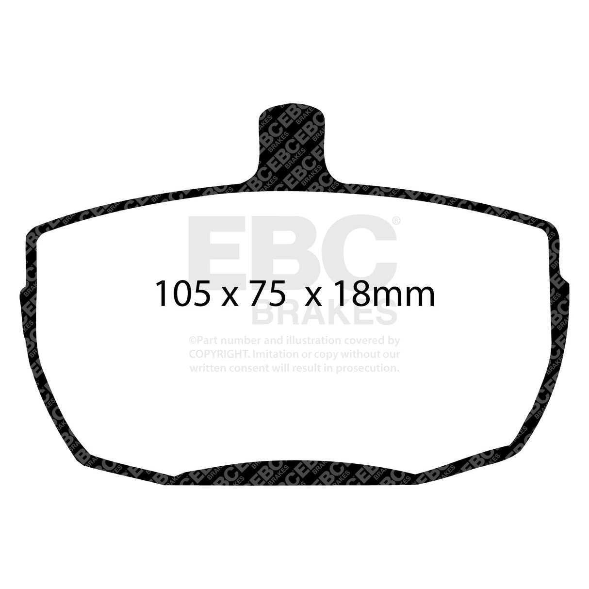 EBC Brakes Pad and Disc Kit (PDKF806) Image 4