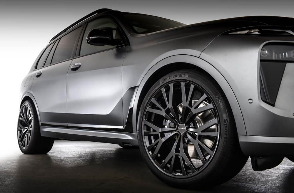 AC Schnitzer 23" Wheel Set ac5 Black Pirelli For BMW X7 G07 (824330784