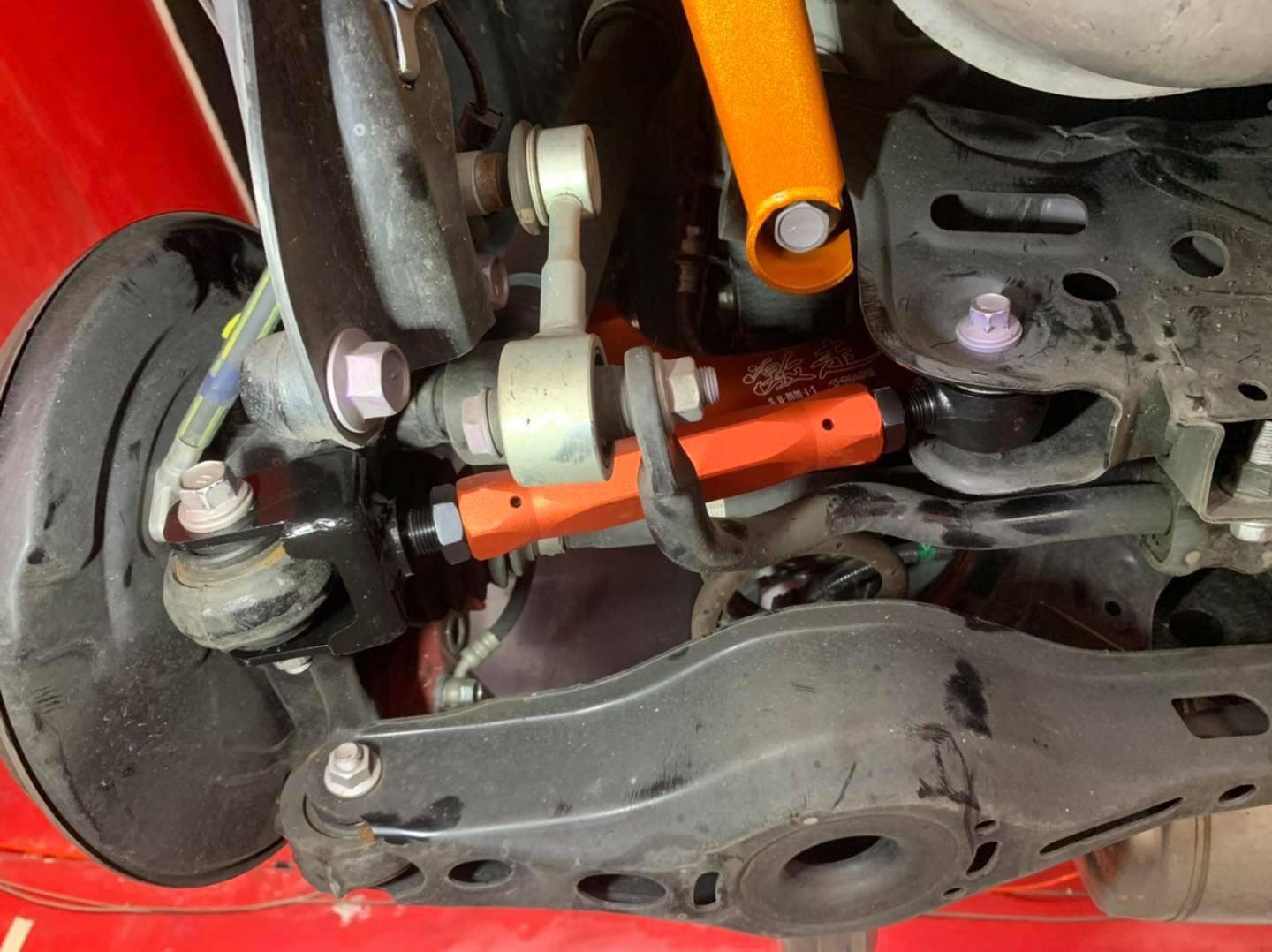 SWAVE & SUMMIT Rear Adjustable Toe Control Kit for Toyota Yaris GR Image 2