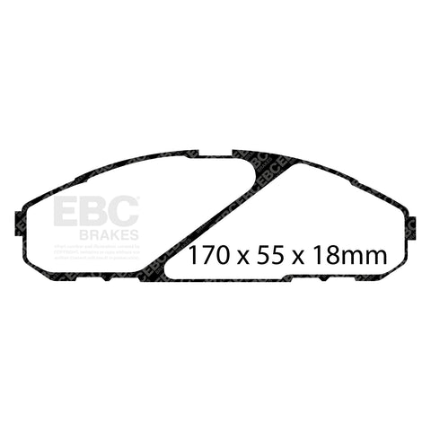 EBC Brakes Pad and Disc Kit (PDKF2180) Image 4