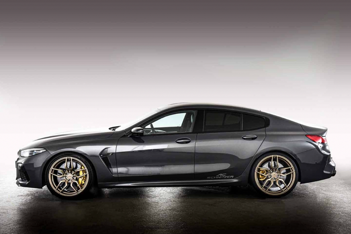 AC Schnitzer BMW M8 ac4 forged Techgold 21" alloy wheel sets