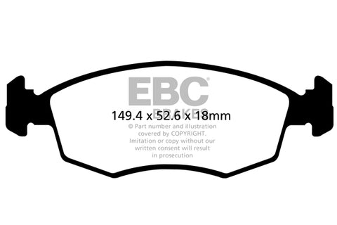 EBC Brakes Pad and Disc Kit (PDKF389)