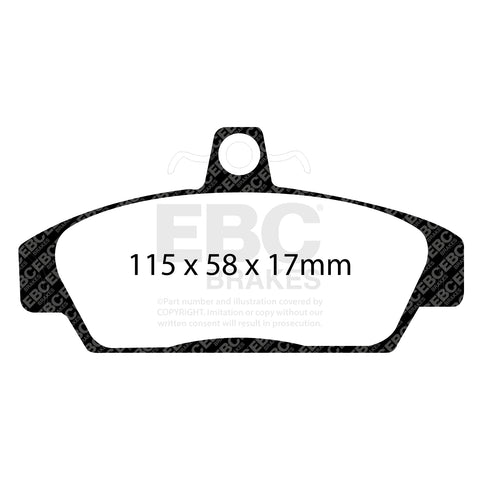 EBC Brakes Pad and Disc Kit (PDKF819) Image 2