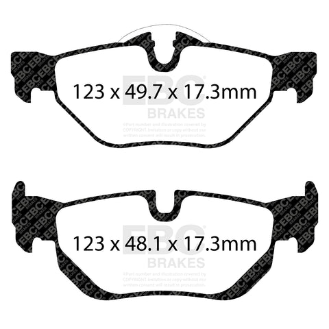 EBC Brakes Pad and Disc Kit (PD07KR043)