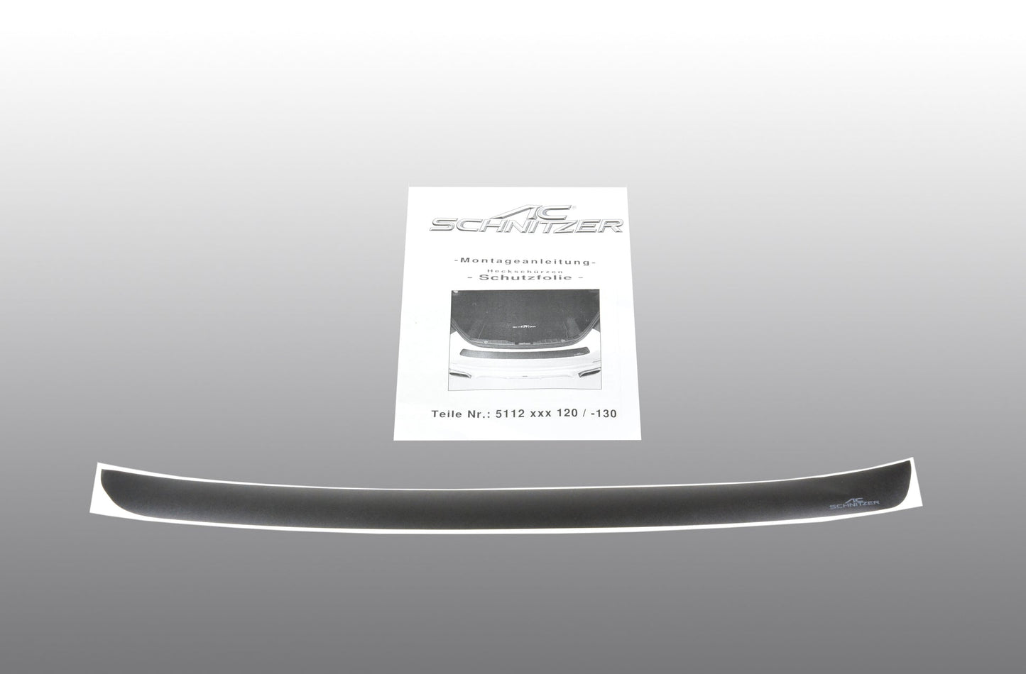 AC Schnitzer Rear Skirt Protective Film For BMW X2 F39 (5112239120)