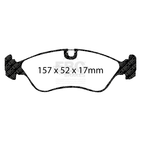 EBC Brakes Pad and Disc Kit (PDKF550) Image 4