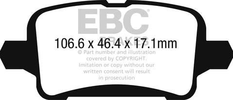EBC Brakes Pad and Disc Kit (PD03KR928)