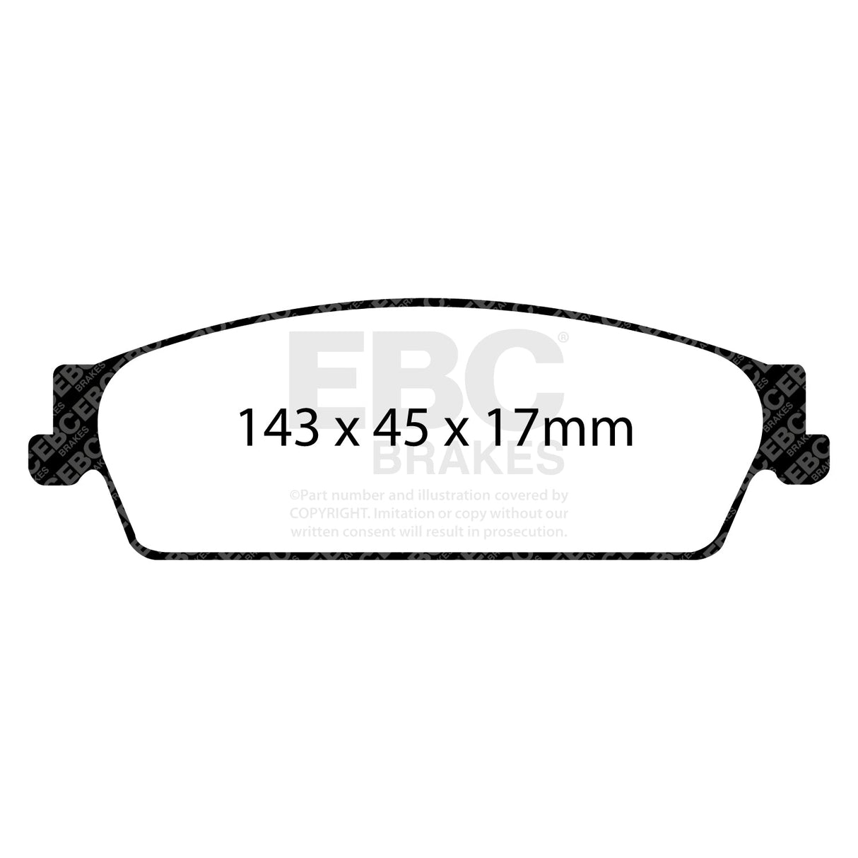 EBC Brakes Pad and Disc Kit (PDKR198) Image 1