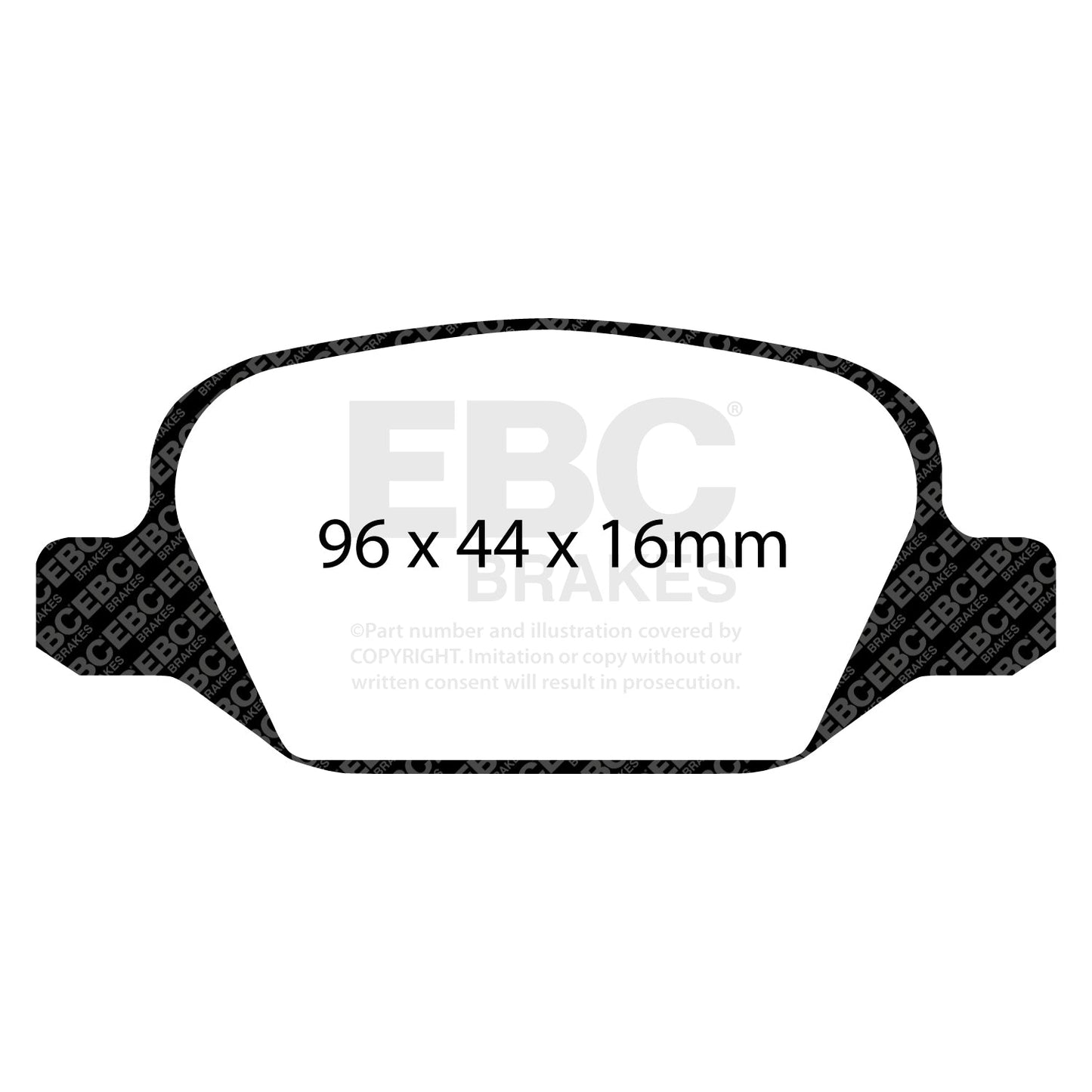 EBC Brakes Pad and Disc Kit (PD08KR005) Image 4