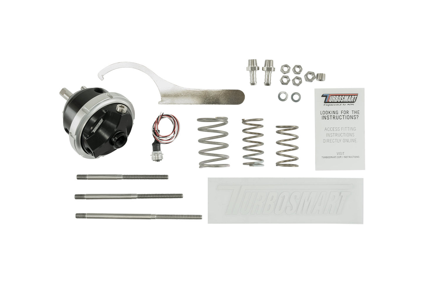 Turbosmart GenV IWG BorgWarner EFR Twin Port 14psi with Sensor Cap Black
