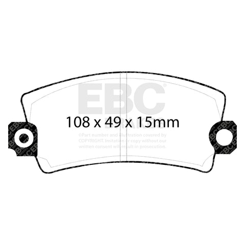 EBC Brakes Pad and Disc Kit (PDKF437) Image 3