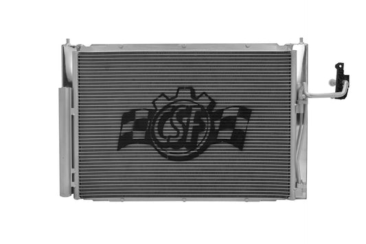 CSF Triple-Pass Radiator & Air-Con Condenser for Nissan 370Z (Z34) Manual - image 2