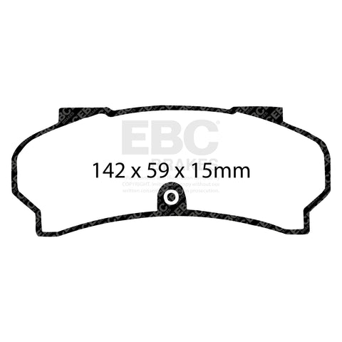EBC Brakes Pad and Disc Kit (PDKF1599)