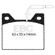 EBC Brakes Pad and Disc Kit (PDKR723) Image 1