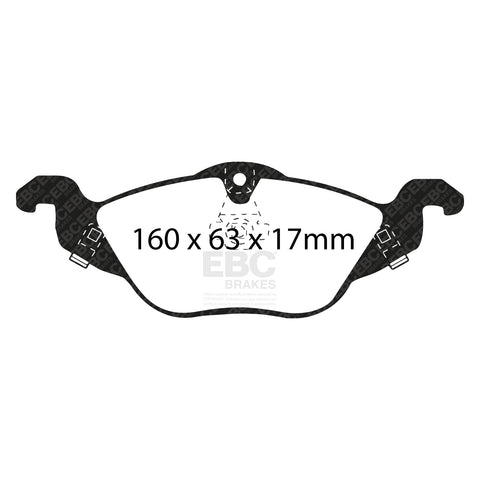 EBC Brakes Pad and Disc Kit (PDKF1487)