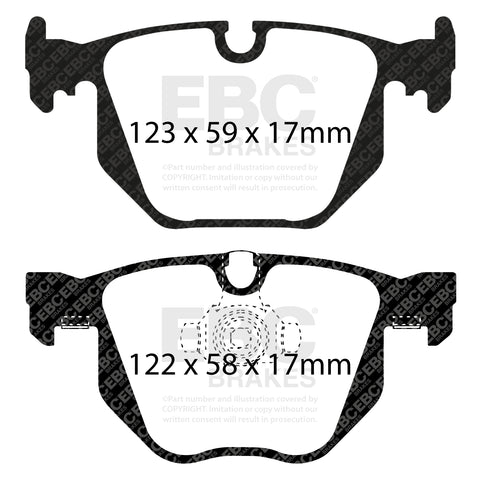 EBC Brakes Pad and Disc Kit (PD01KR164) Image 4