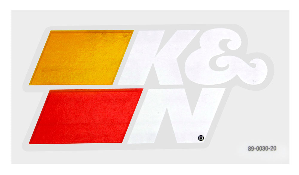 K&N Small Logo Decal (89-0030-20)