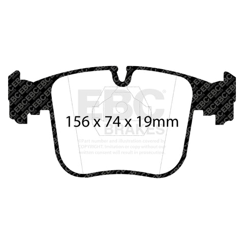 EBC Brakes Pad and Disc Kit (PD12KF074) Image 4