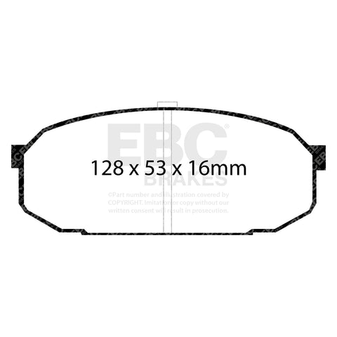 EBC Brakes Pad and Disc Kit (PDKF1146) Image 2