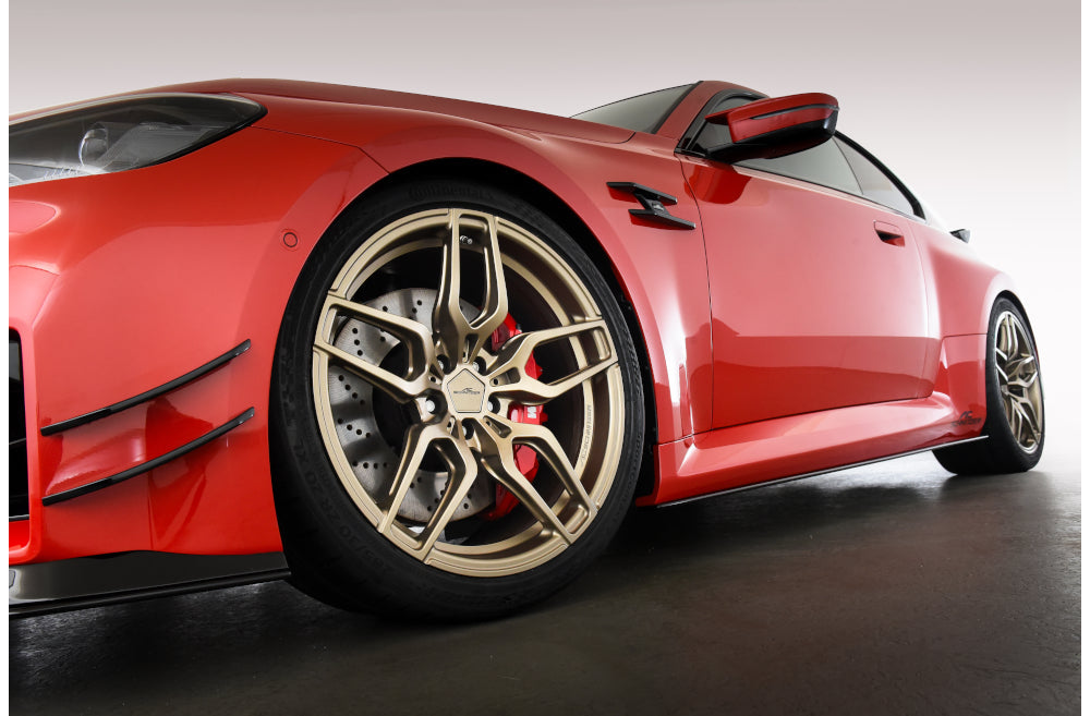 AC Schnitzer 20/21 Wheel & Tyre Set ac4 Forged Techgold Continental Fo