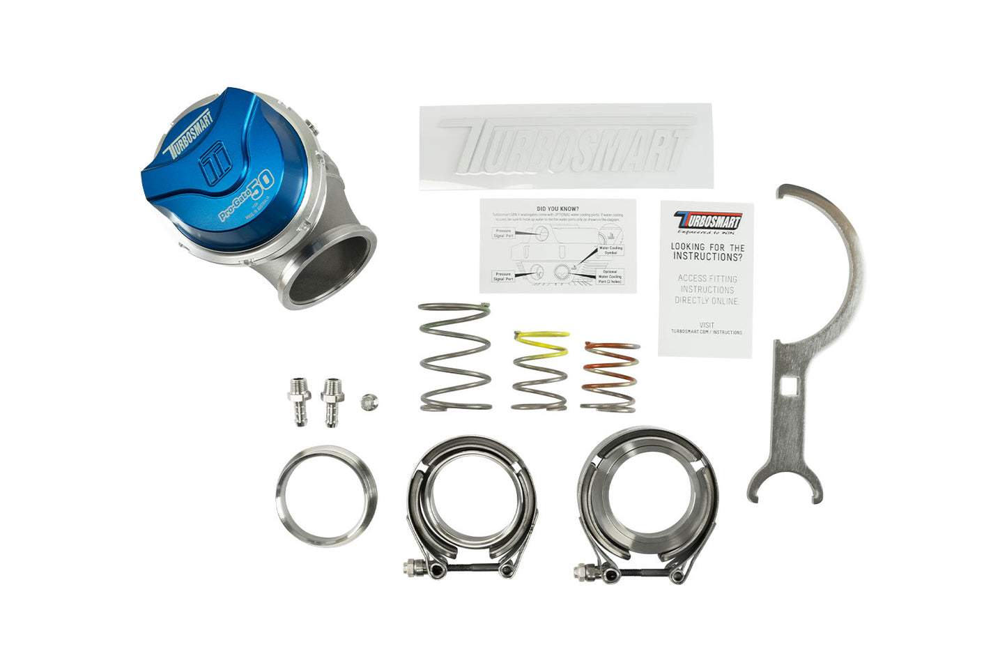 Turbosmart GenV WG50 ProGate50 14psi Blue