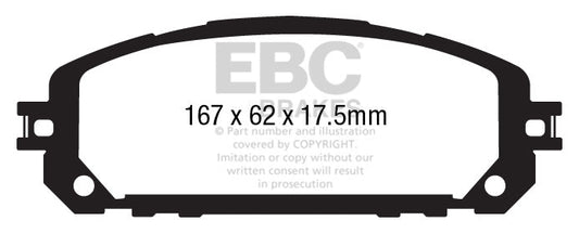 EBC Brakes Pad and Disc Kit (PDKF2441)