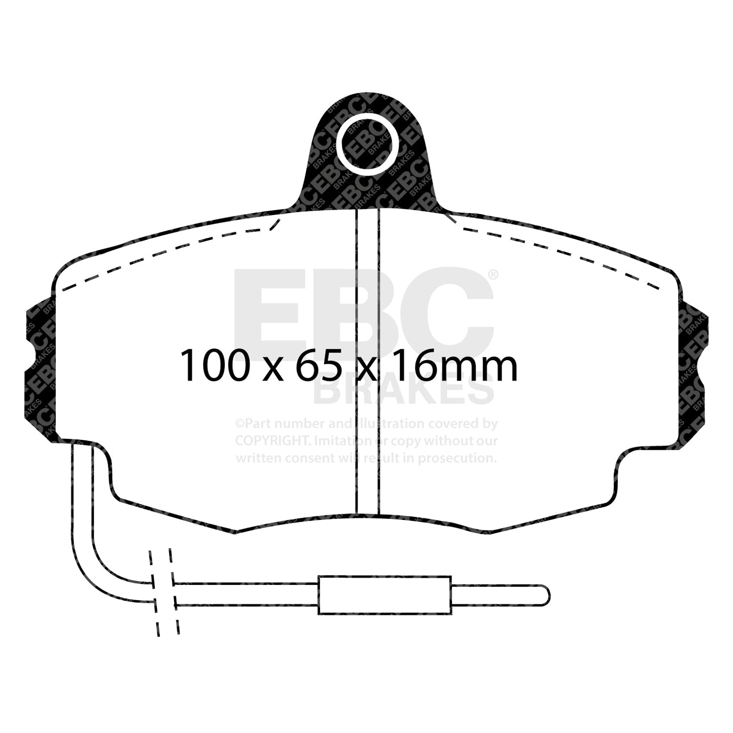 EBC Brakes Pad and Disc Full vehicle Kit (PD40K612)