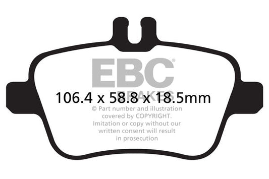 EBC Brakes Pad and Disc Kit (PD03KR875)
