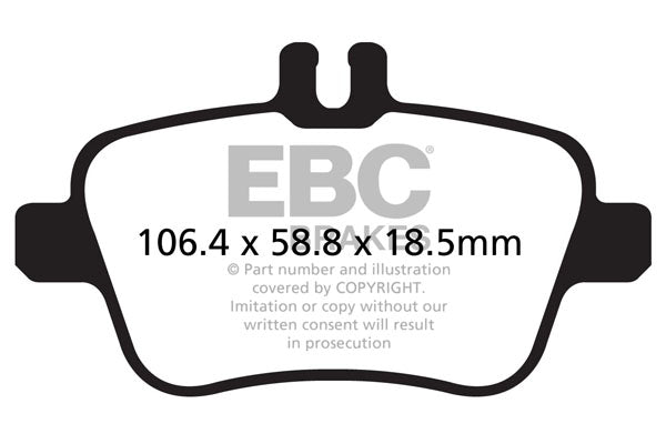 EBC Brakes Pad and Disc Kit (PDKR1040) Image 4
