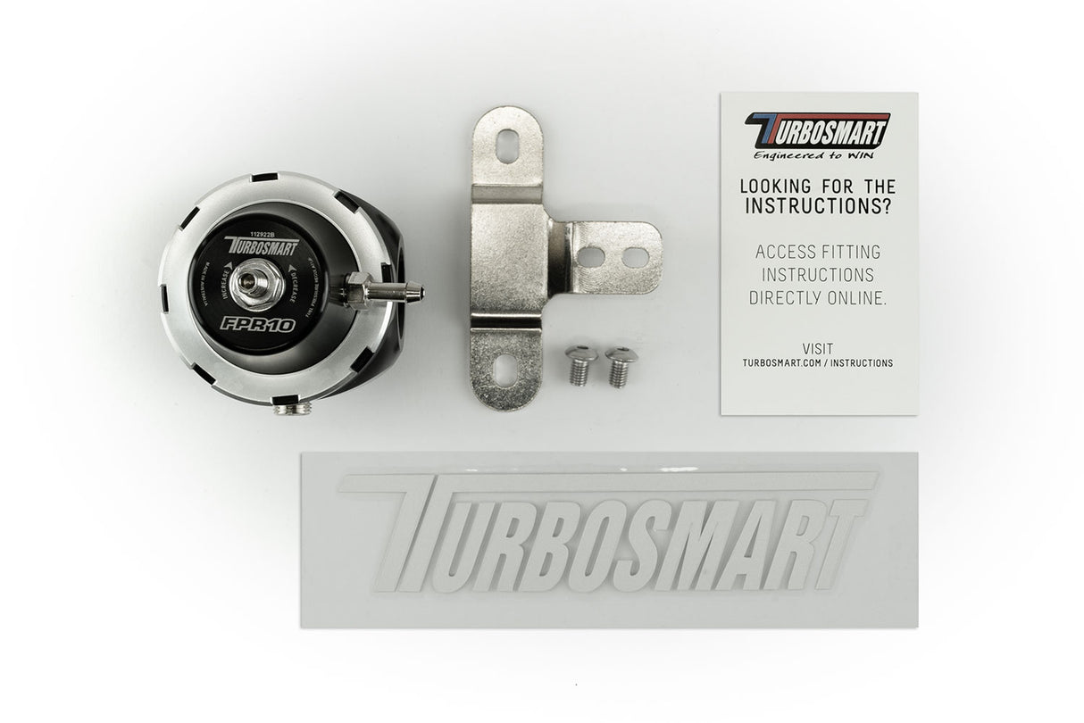 Turbosmart Turbosmart FPR10 - Fuel Pressure Regulator - Black – Image 4