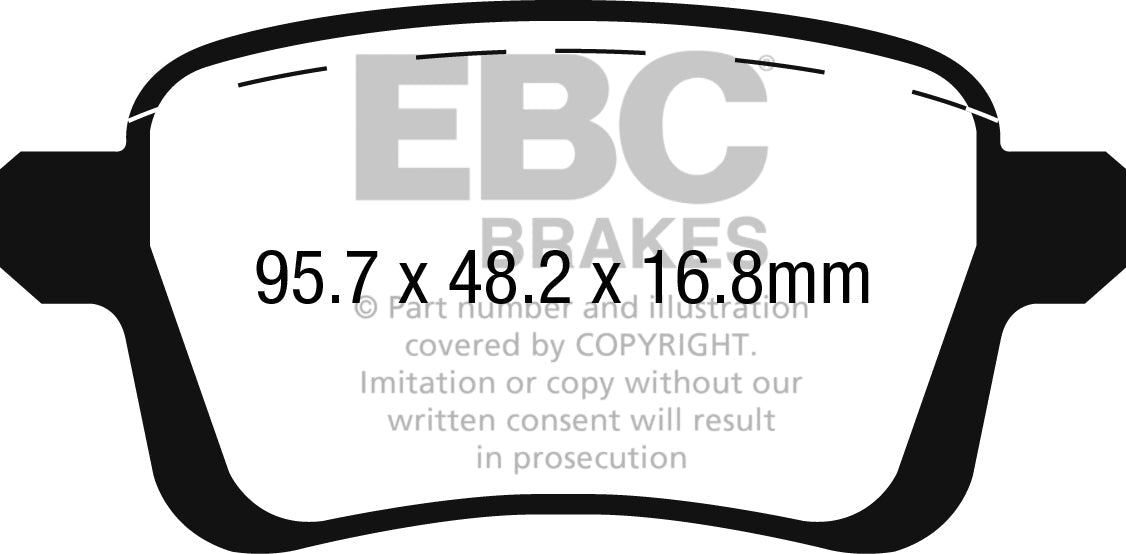 EBC Brakes Pad and Disc Kit (PDKR1083) Image 4