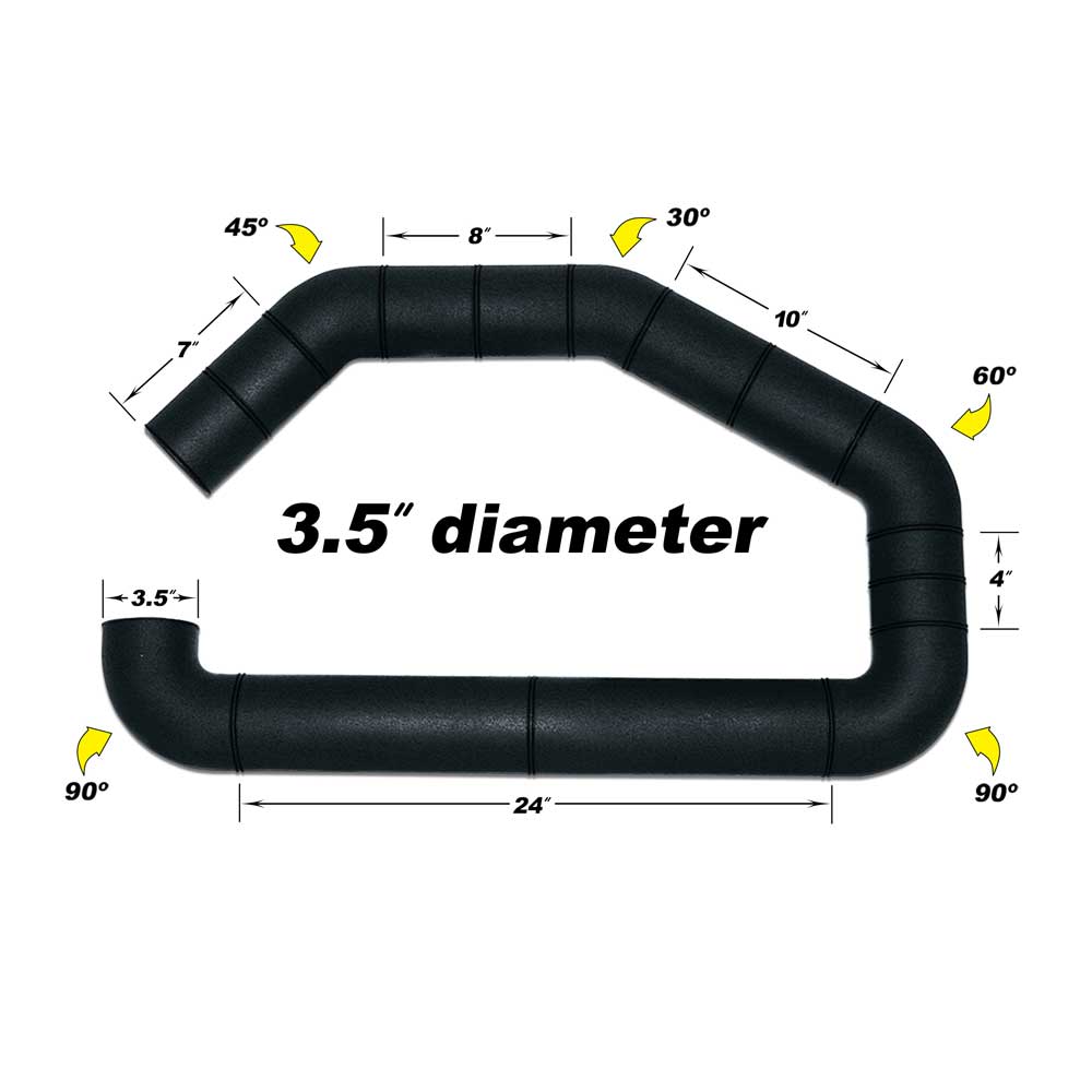 Airaid Universal Intake Tube (100-350)